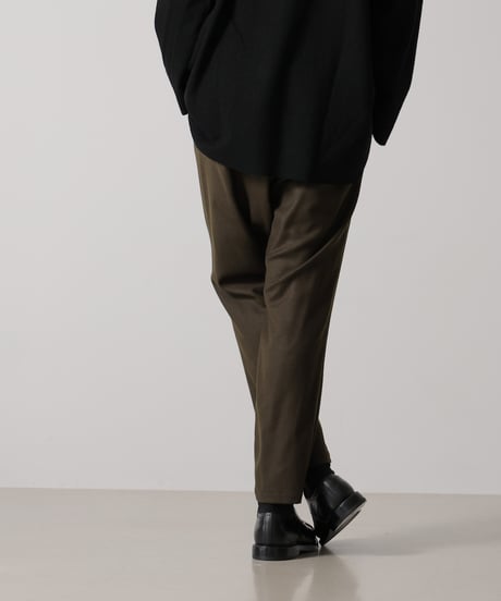 MB ULTIMATE FABRIC 梳毛カシミヤ ストレッチフラノ サルエルスラックス