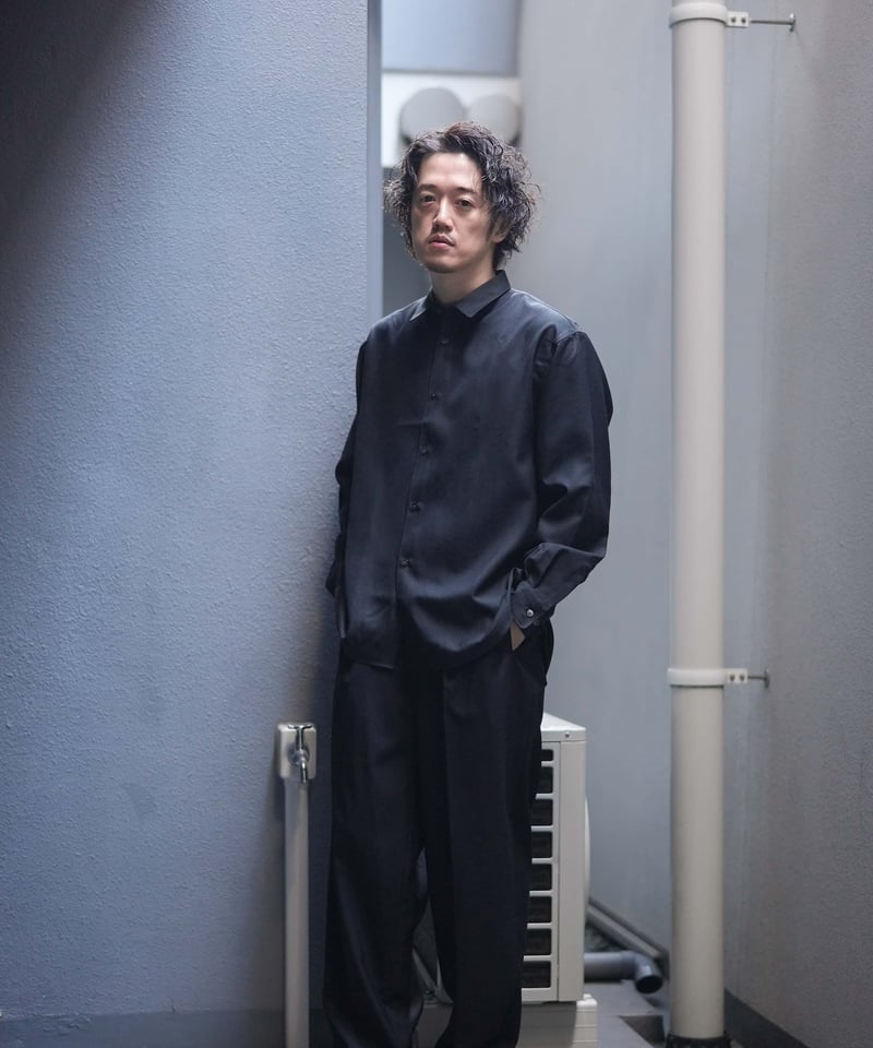 4/26アーカイブ発売】MBハイエンド尾州ウールシャツ（リラックス