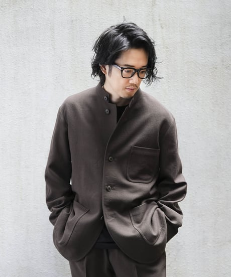 MBハイエンド尾州 近江晒ウール フォレスティエールジャケット