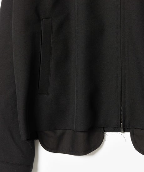 STANDARD WOOLY TWILL  CUT OFF CROPPED BLOUSON
