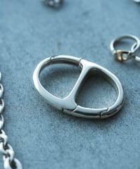OX JEWELRY SILVER and GOLD TRIPLE CURVE PINKY R