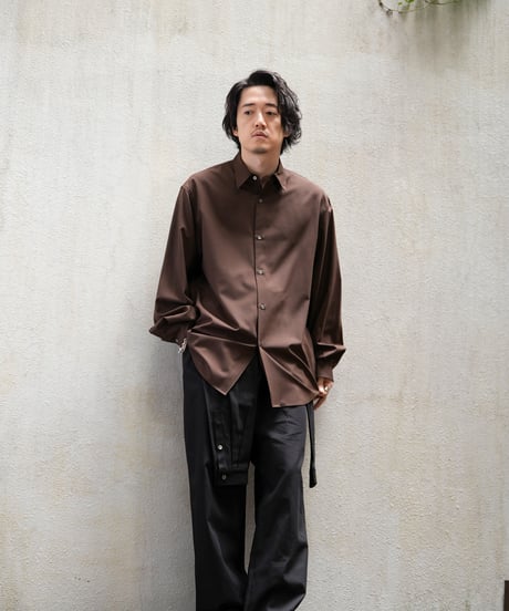 MBハイエンド尾州ウール Super140's ULTRAFINE WOOL パーマネントシャツ