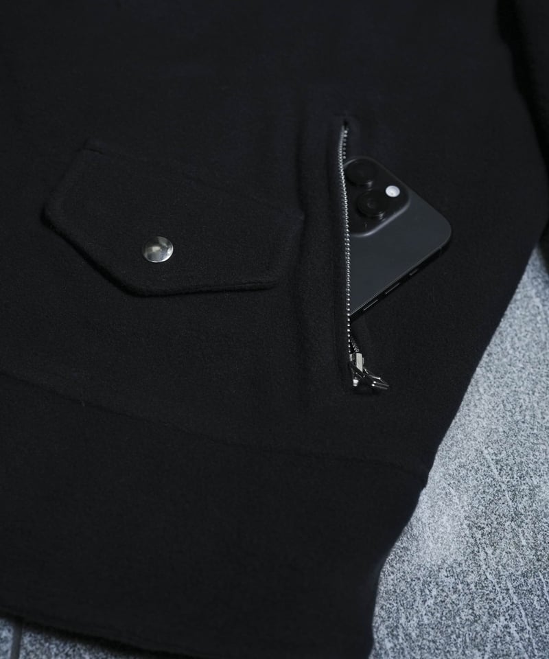 MB フリースダブルライダース by Lanificio Becagli MB LIMITED フリースダブルライダース by Lanificio Becagli IT