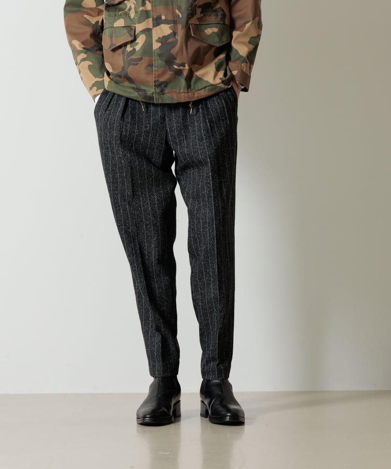 MB ハイエンドヘリンボーンネップ クラシックスリムスラックス | MB