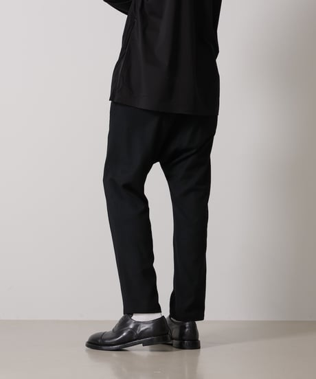 MB ULTIMATE FABRIC 梳毛カシミヤ ストレッチフラノ サルエルスラックス