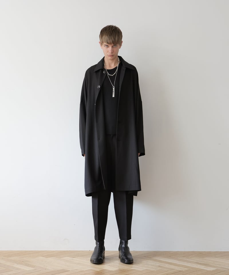 STANDARD WOOLY TWILL TAPERED SLACKS | MB -there