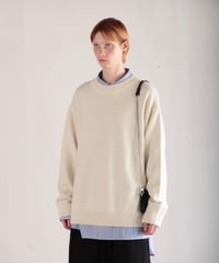 MB ULTIMATE FABRIC ベビーアルパカ グランジニット 無地