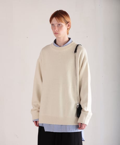 MB ULTIMATE FABRICベビーアルパカ グランジニット グラフィック MB ULTIMATE FABRIC ベビーアルパカ グランジニット