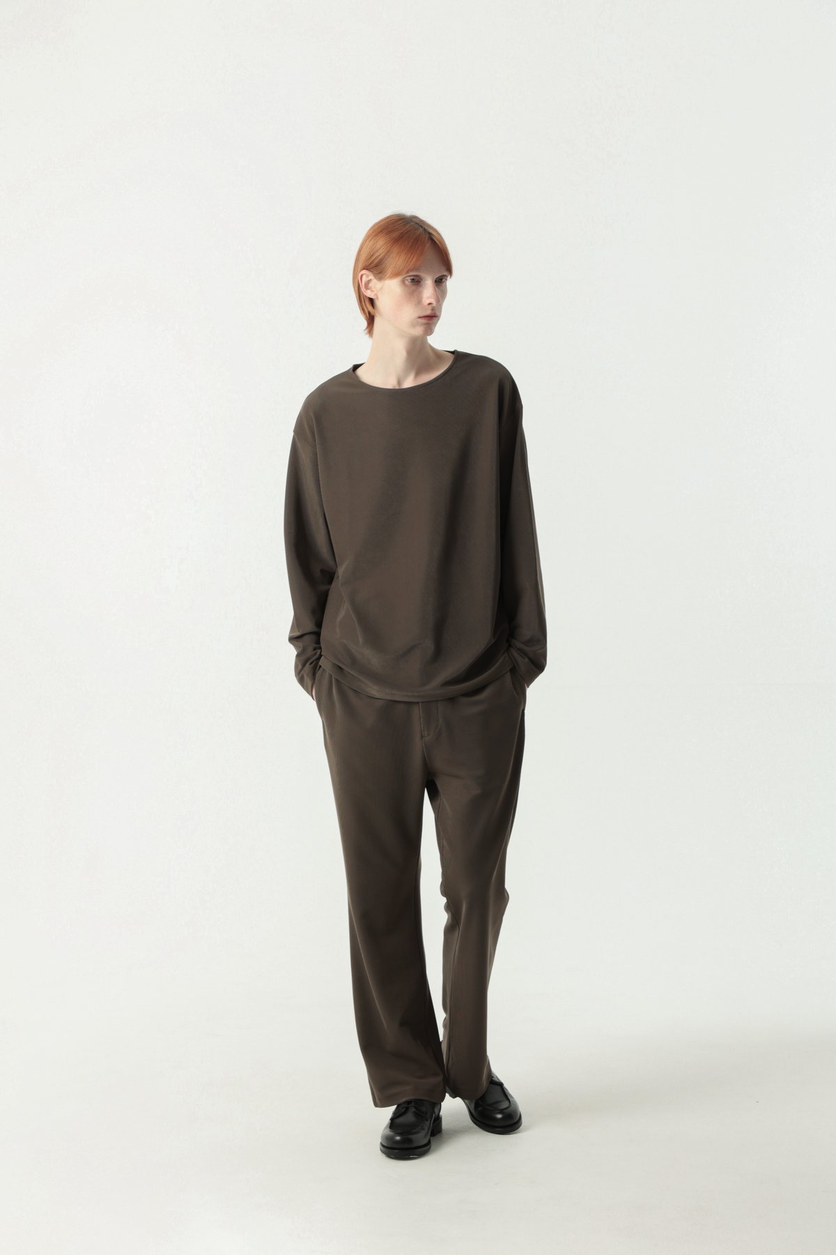 MBナロープリーツカットソーロングスリーブ Sサイズ ブラック MBナロープリーツカットソーロングスリーブ | MB -there is a