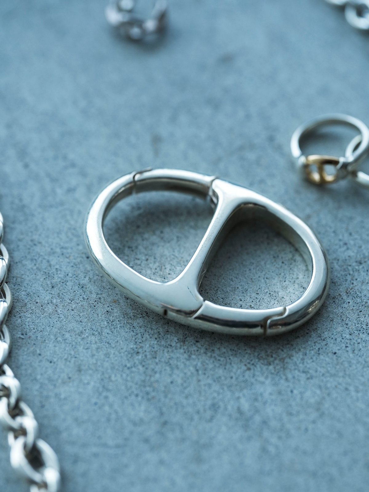 OX JEWELRy Anchor Chain Classic Carabiner | MB