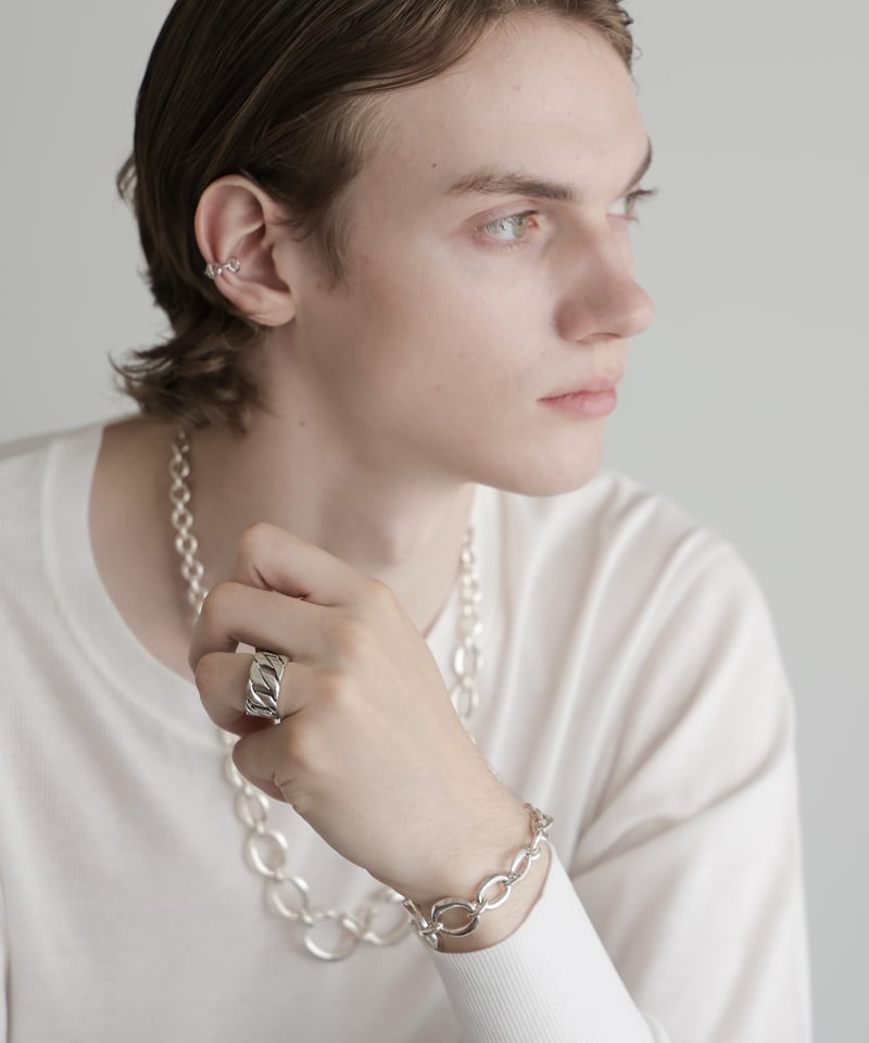 9/28発売】OX JEWELRy VINTAGE Chain Ring | MB -the