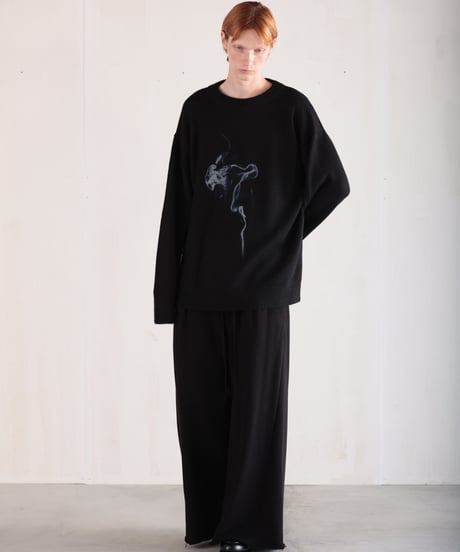 MB ULTIMATE FABRIC ベビーアルパカ グランジニット グラフィック