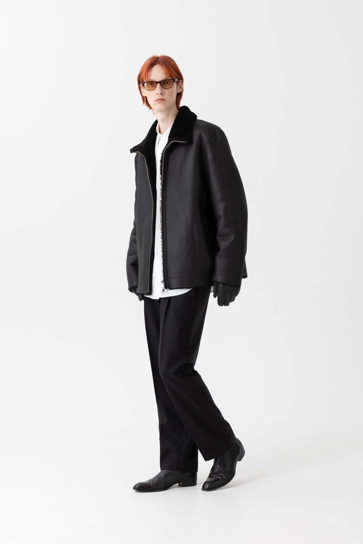 MB ULTIMATE FABRIC パーマネントレザーグローブ/ディアスキンカシミア 
