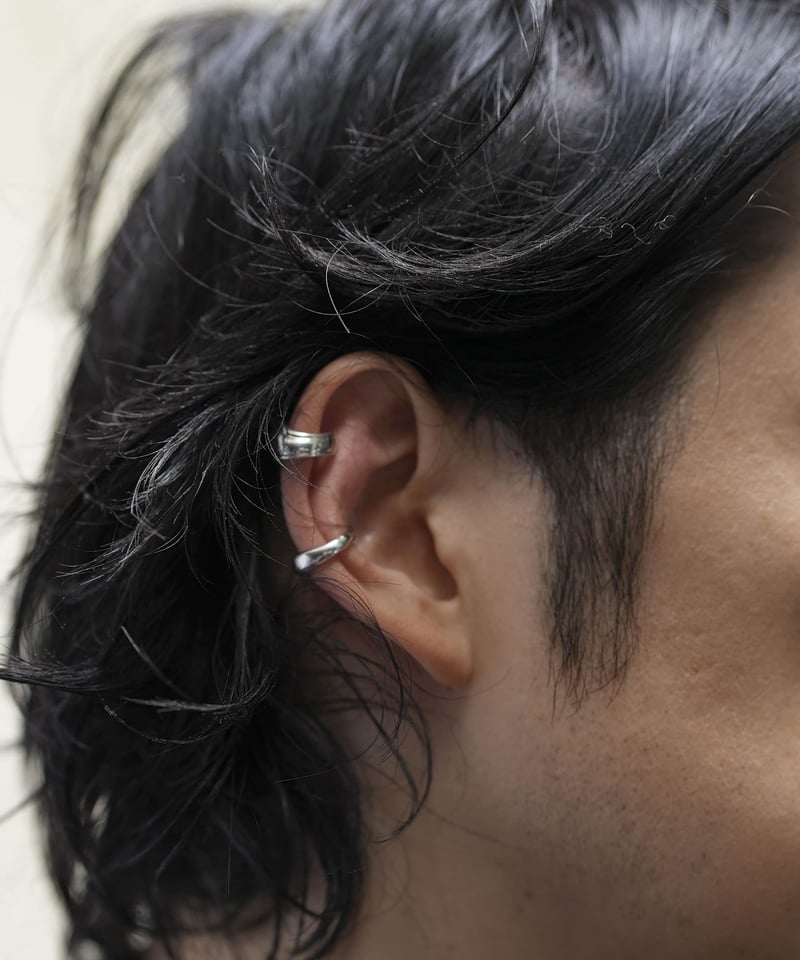 OX JEWELRy American Vintage SILVER EAR CUFF | M