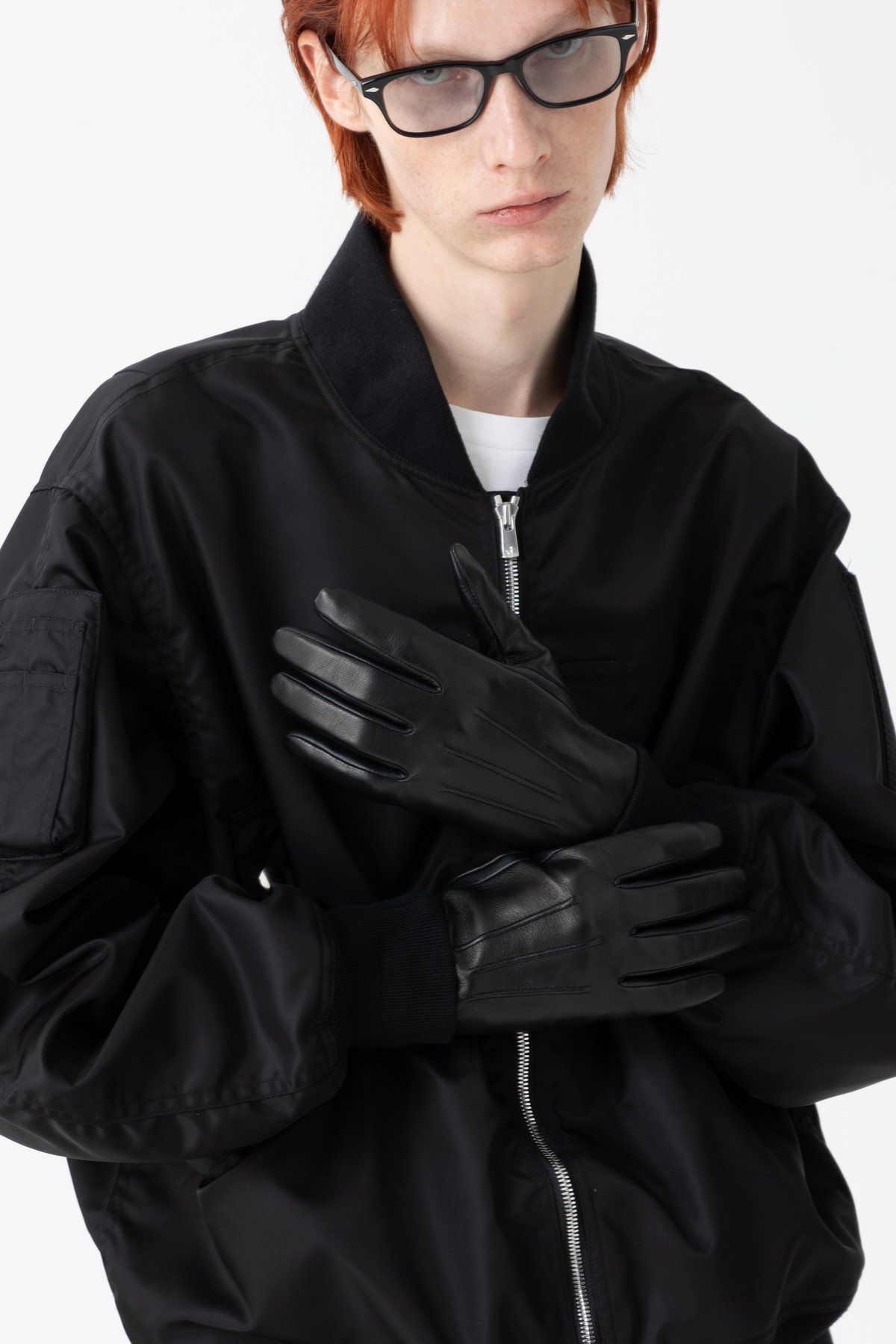 MB ULTIMATE FABRIC パーマネントレザーグローブ/シルクライナー | MB -