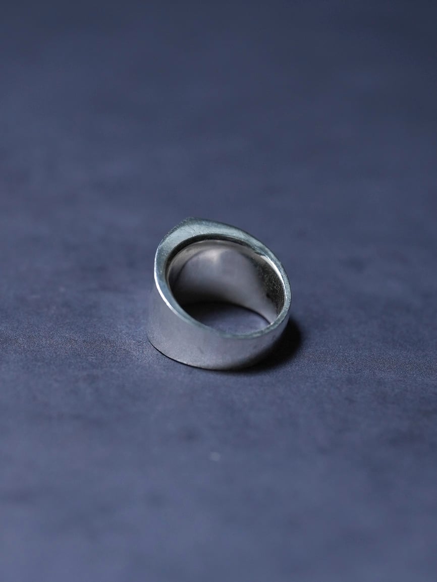 OX JEWELRY SILVER ARMOR RING | MB -there is a r OX JEWELRY SILVER ARMOR RING | MB -there is a r