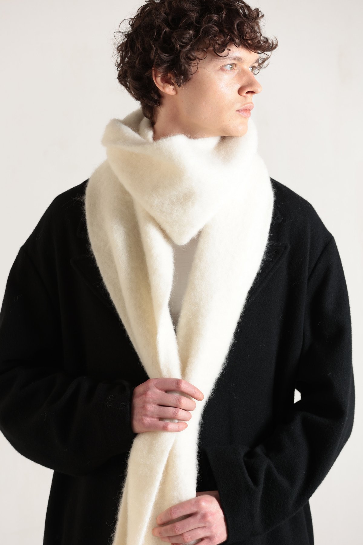 2022AW【stein】ALPACA LONG MUFFLER - MULTI - 小物