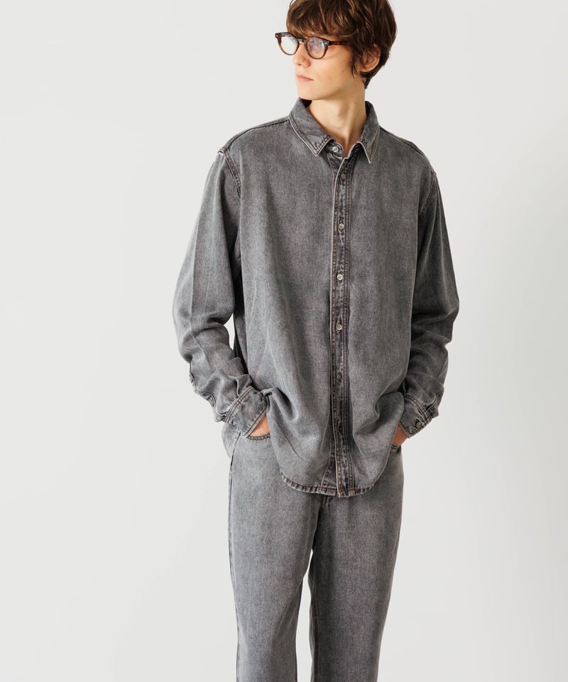 MB ハイエンドVINTAGE リヨセルデニムシャツ | MB -there is a rea