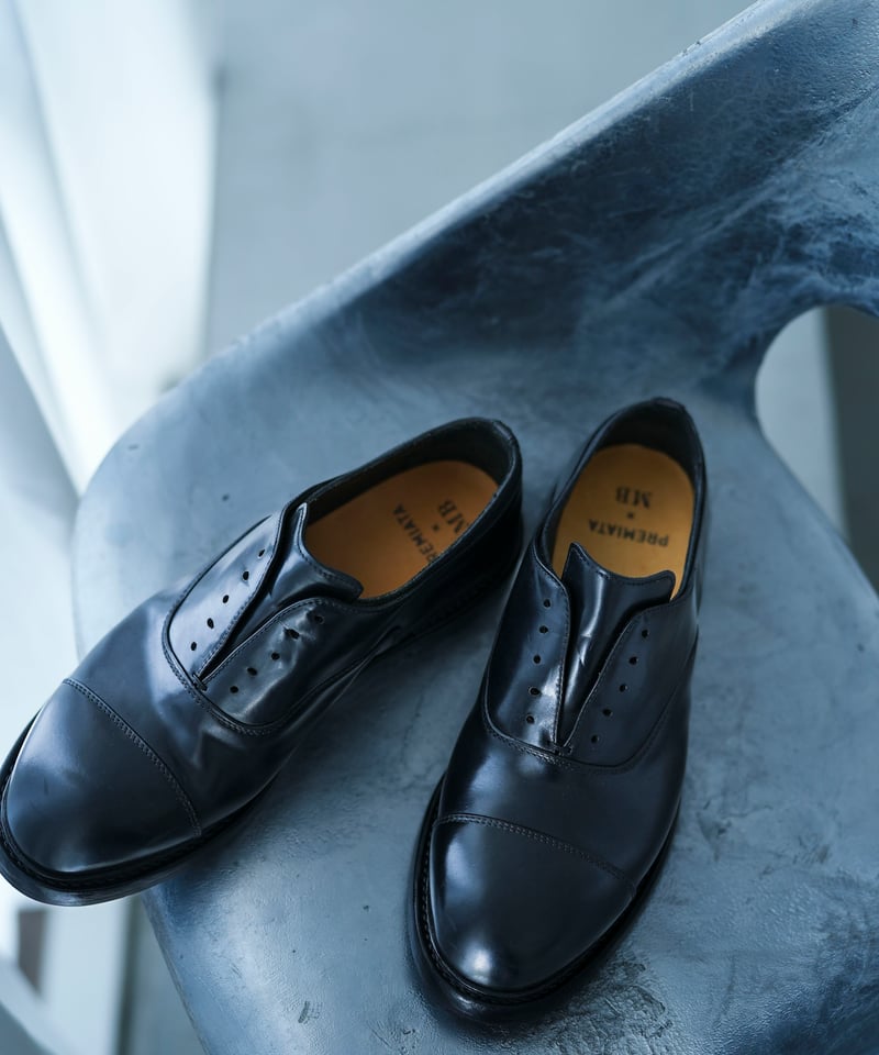 PREMIATA プレミアータ レザーシューズ　レースアップ　メダリオン　金 PREMIATA プレミアータ レザーシューズ レースアップ メダリオン 金