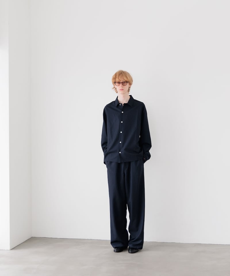 STRIPE BOX PAJAMA SHIRT | MB -there is a reason
