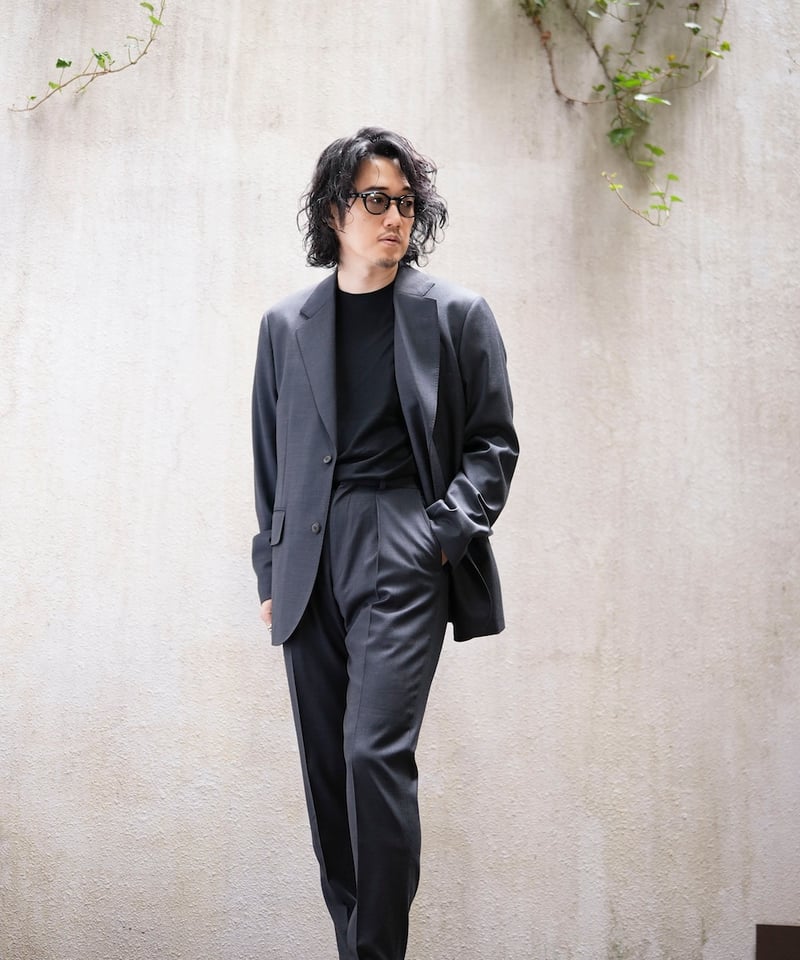 1/11発売】MB ULTIMATE FABRIC ウールシルク パーマネントスリム