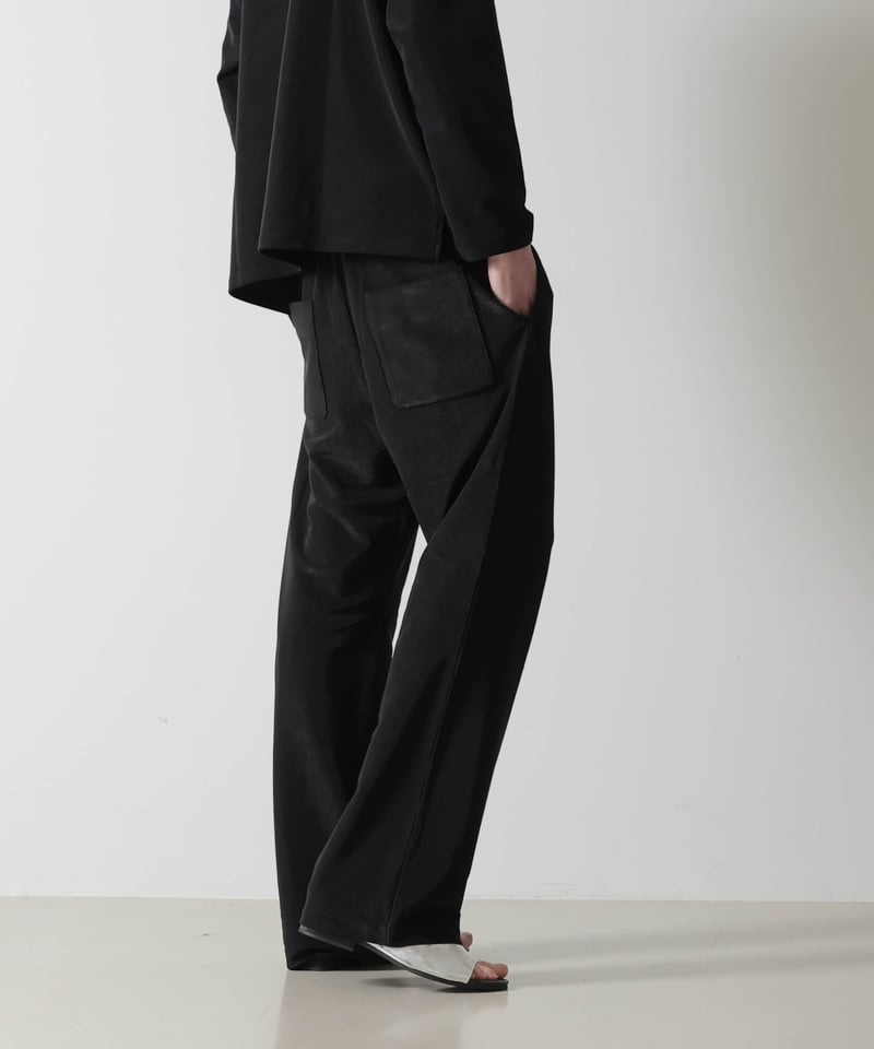 MBナロープリーツフレアスラックス | MB -there is a reason for a