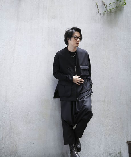 【LINE限定ゲリラ販売】MB LIMITED ハイエンド尾州ウール ユーティリティーベスト