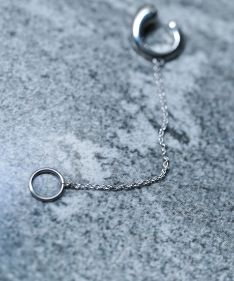 OX JEWELRY High-End Ear Caff "Chain"(外れにくい最強イヤーカフと連結可能)