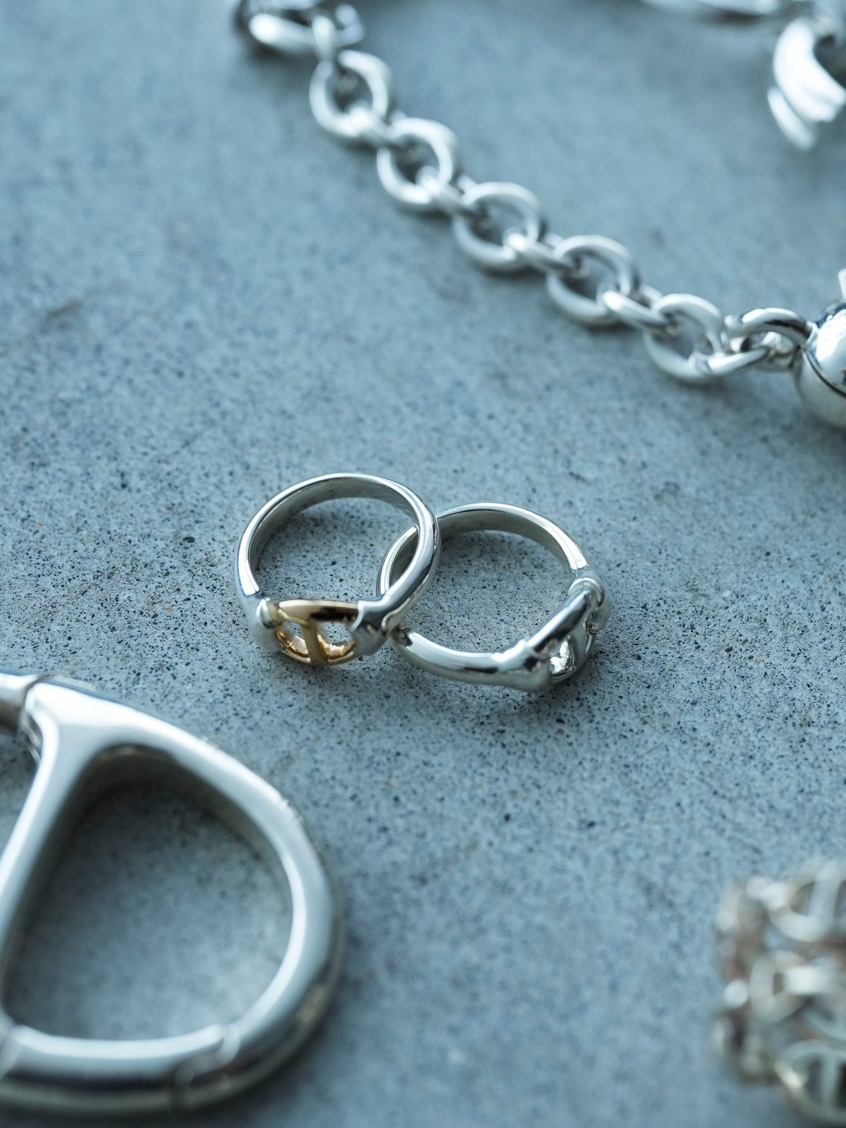 9/28発売】OX JEWELRy Center Anchor Chain Classic