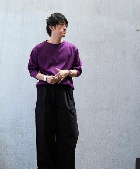 MB ULTIMATE FABRIC アメリカンシーアイランドコットンロングスリーブT
