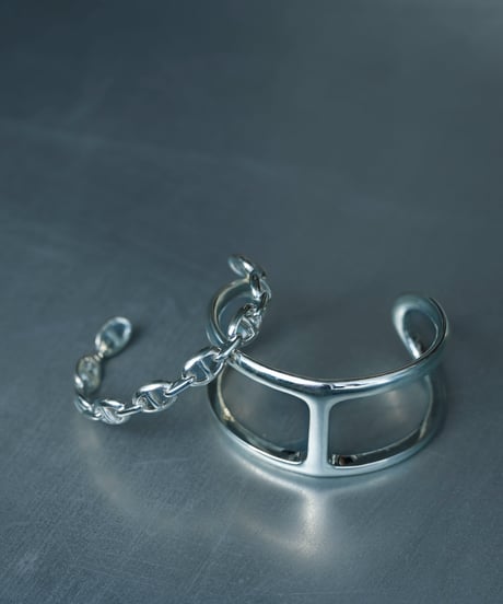OX JEWELRy Classic Big Anchor Chain Bangle