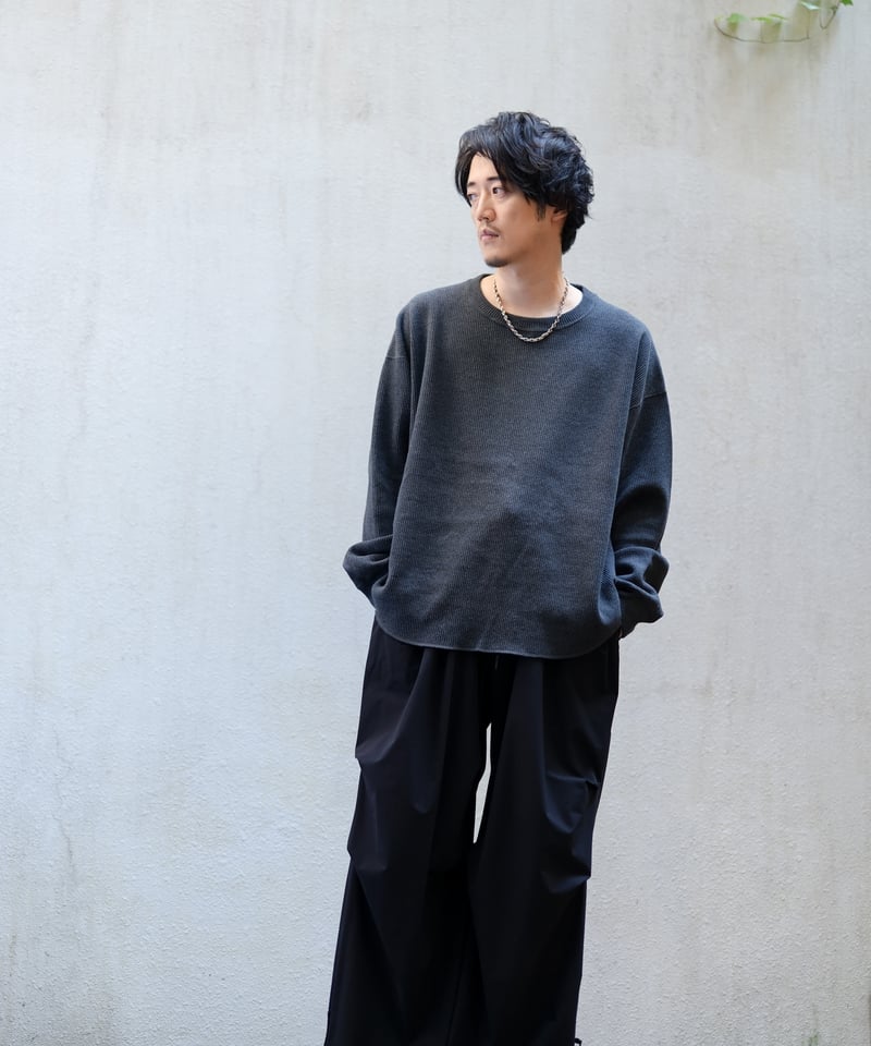 MBハイエンド ワッフルカットソークルーネック | MB -there is a MBハイエンド ワッフルカットソークルーネック | MB -there is a
