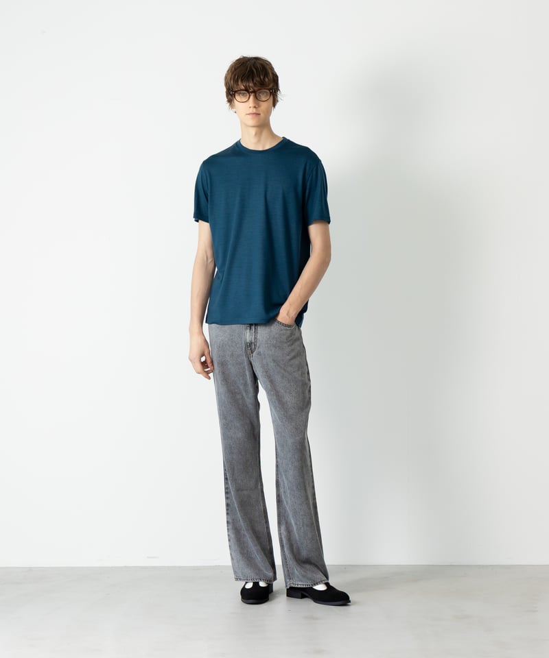 MBハイエンド尾州ウールTシャツ ジャストフィットモデル | MB -there