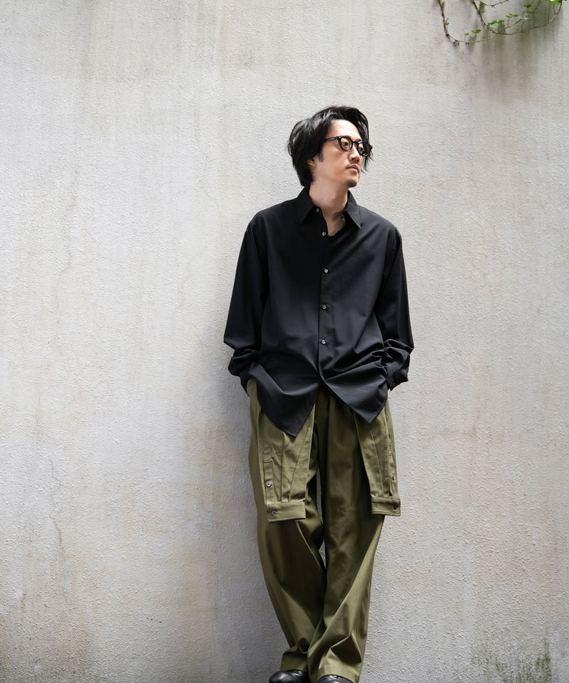 MBハイエンド尾州ウール Super140's ULTRAFINE WOOL パーマネントシャ