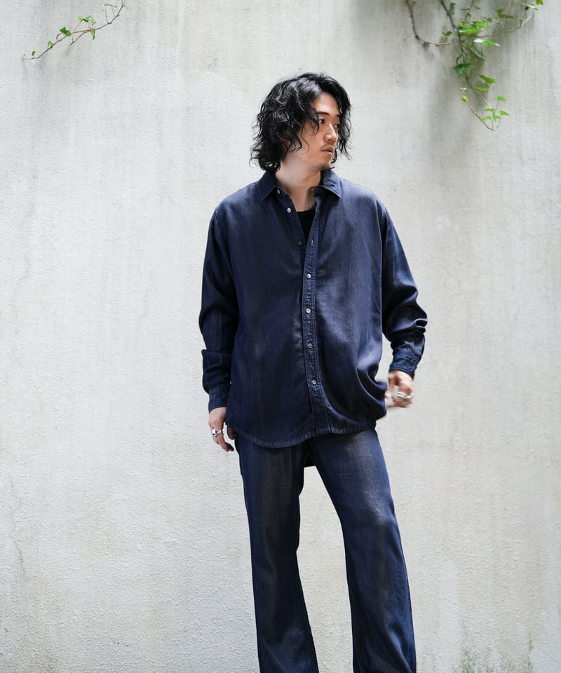 MB ハイエンドVINTAGE リヨセルデニムシャツ | MB -there is a rea