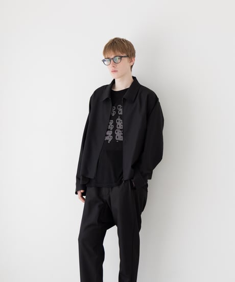 STANDARD WOOLY TWILL  CUT OFF CROPPED BLOUSON