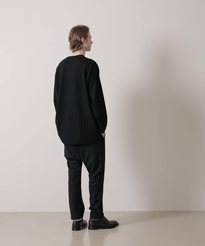 MB ハイエンド尾州ウール カットオフプルオーバークルーネック