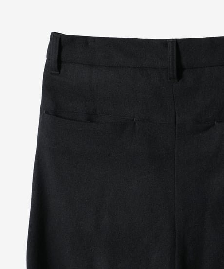 MB ULTIMATE FABRIC 梳毛カシミヤ ストレッチフラノ サルエルスラックス