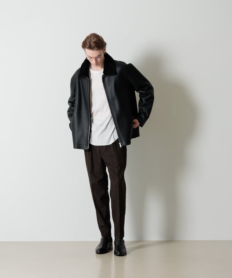 MB　ヴェネトムートンジャケット　ブラック M 12/28発売】MB 