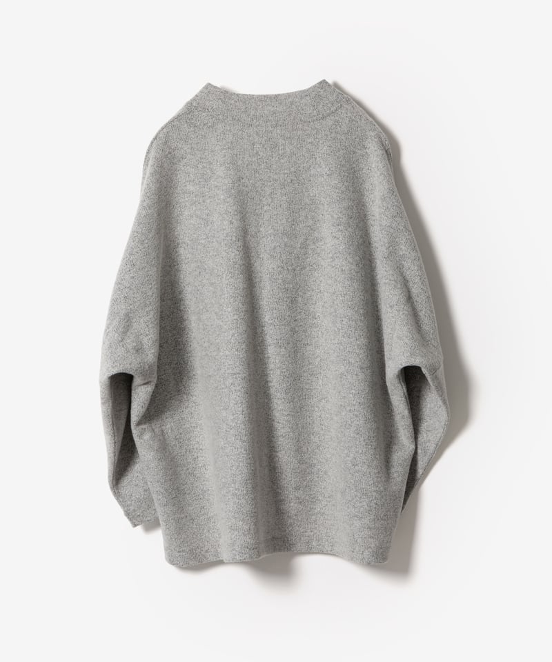 MBハイエンド Vネックヴィンテージブークレプルオーバー | MB -there