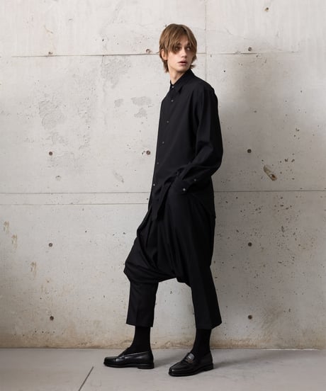 【LINE限定ゲリラ販売】MB LIMITED ハイエンド尾州ウール サルエルパンツ