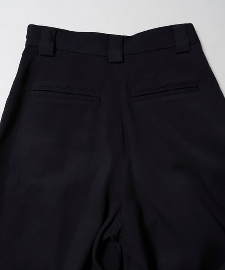 MBハイエンド尾州ウール フロントシーム”ハカマ”スラックス
