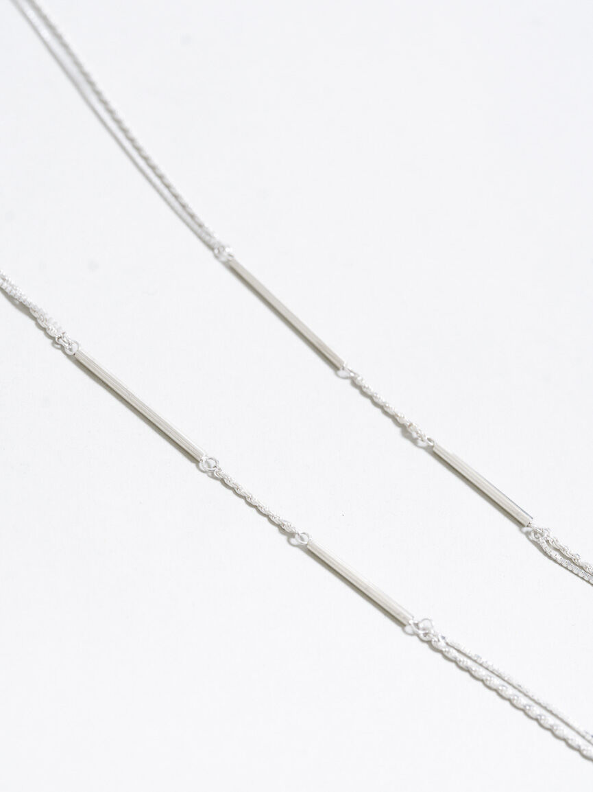 アクセサリー OX JEWELRY High-end 2WAY Bar Necklace OX JEWELRY High-end 