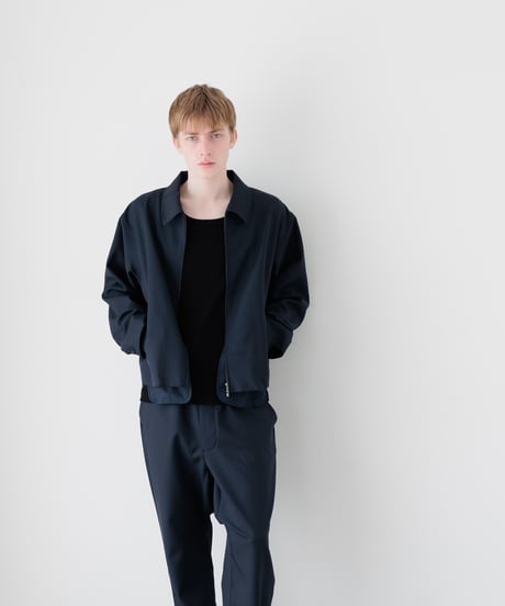 STANDARD WOOLY TWILL  CUT OFF CROPPED BLOUSON