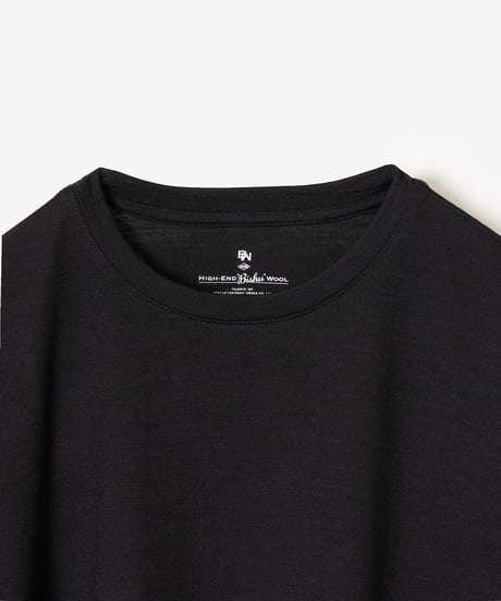 MBハイエンド尾州ウールTシャツ ジャストフィットモデル