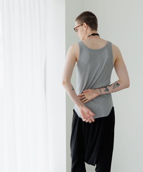 【6/21発売】MVS LYOCELL / COTTON SILKY LONG TANK-TOP