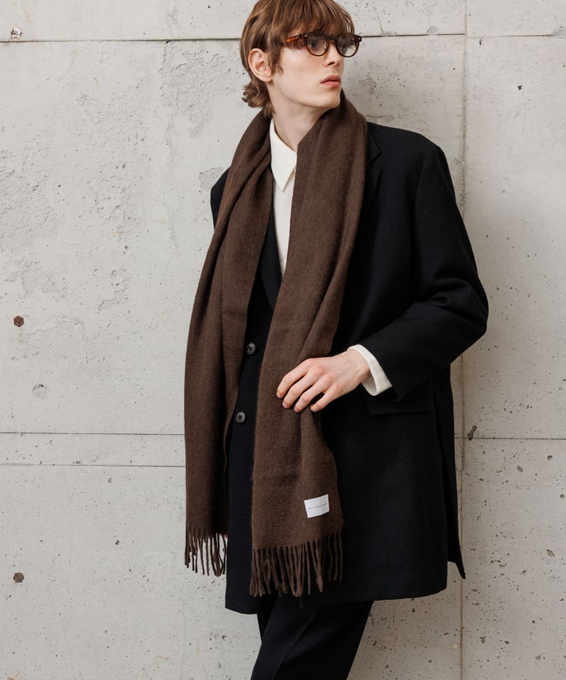 MB ULTIMATE  FABRIC  ヤク100％ストール　タグ付き MB ULTIMATE FABRIC ヤク100%ストール | MB -there is a