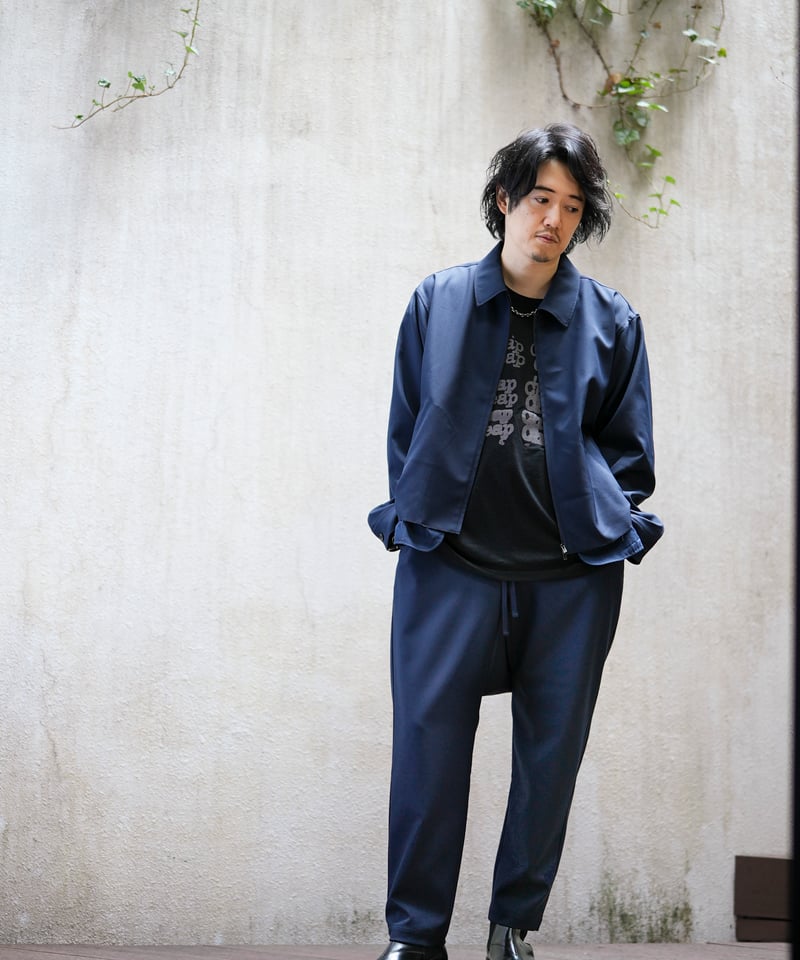 STANDARD WOOLY TWILL SAROUEL SLACKS | MB -there