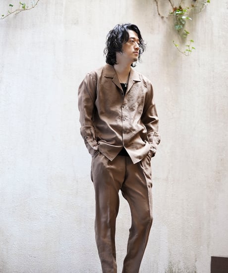 MB ULTIMATE FABRIC オープンカラーシャツ fabric by soalon