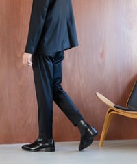MB ULTIMATE FABRIC ウールシルク パーマネントスリムスラックス